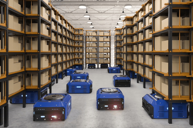 smart warehouse robots