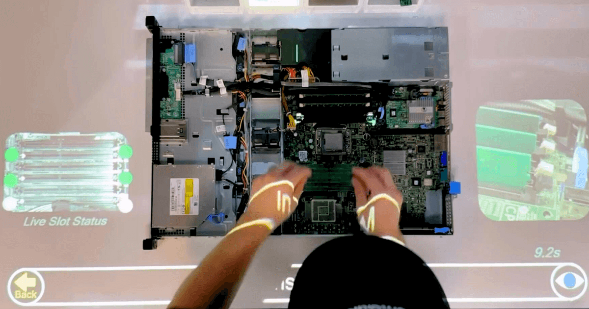 Augmented Reality for Server Manufacturing and Assembly